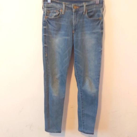 TRUE RELIGION | Women's Halle Mid Rise Super Skinny Jeans Gypset Blue Size 23 - Picture 1 of 14